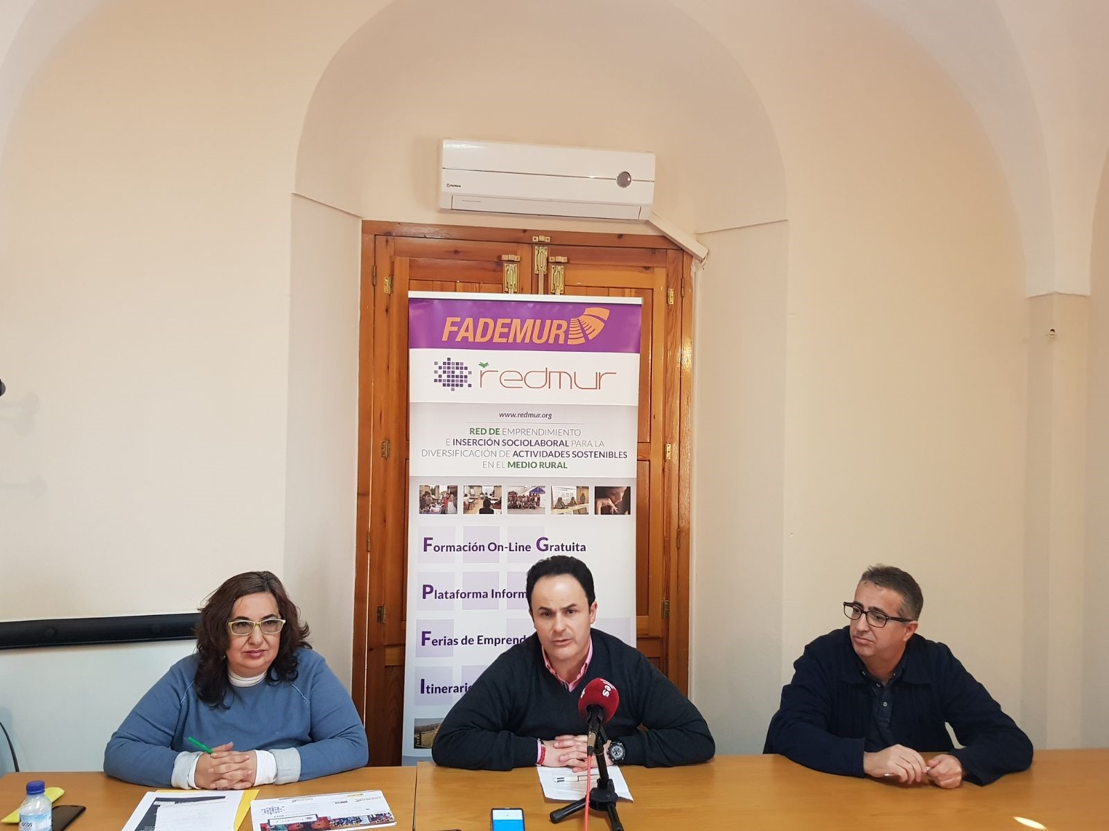 Presentación del Programa REDMUR 2017 en Montijo (Extremadura)